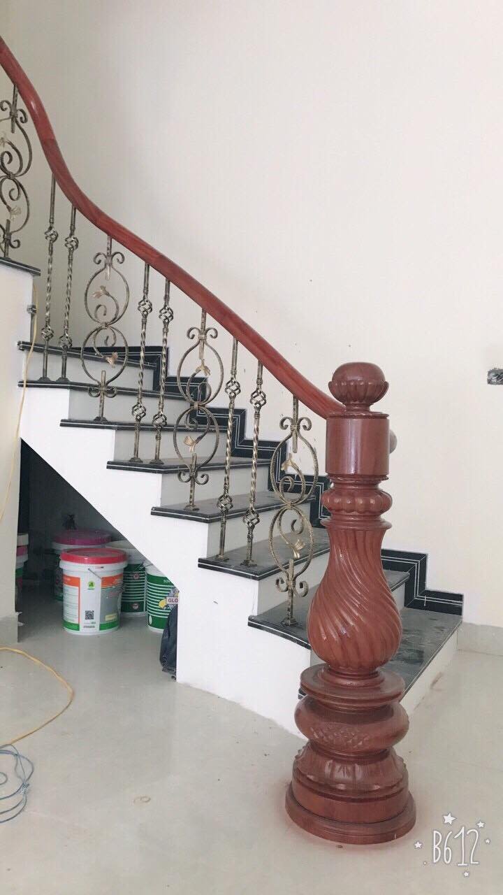 Cầu thang sắt 63 trong catalog cầu thang sắt nghệ thuật của Cầu Thang Đẹp Miền Bắc