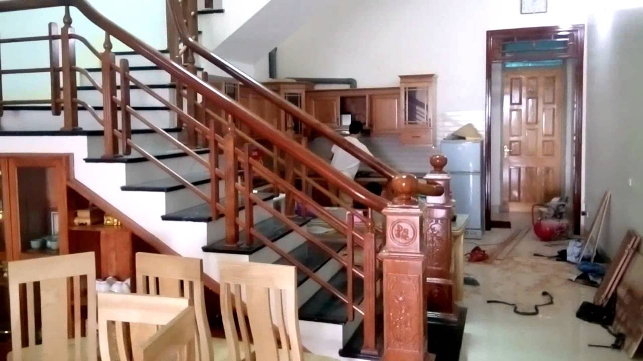 Cầu thang gỗ 10 trong catalog cầu thang gỗ của Cầu Thang Đẹp Miền Bắc